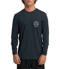 Billabong Hollow Logo UPF Long Sleeve Rashguard T-Shirt