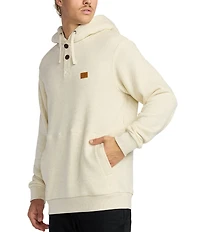 Billabong Hudson Long Sleeve Yarn Dyed Fleece Terry Hoodie