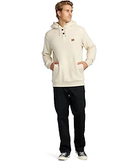 Billabong Hudson Long Sleeve Yarn Dyed Fleece Terry Hoodie