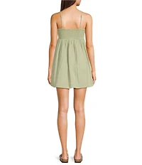 Billabong In A Twist Front Cut-Out Mini Dress