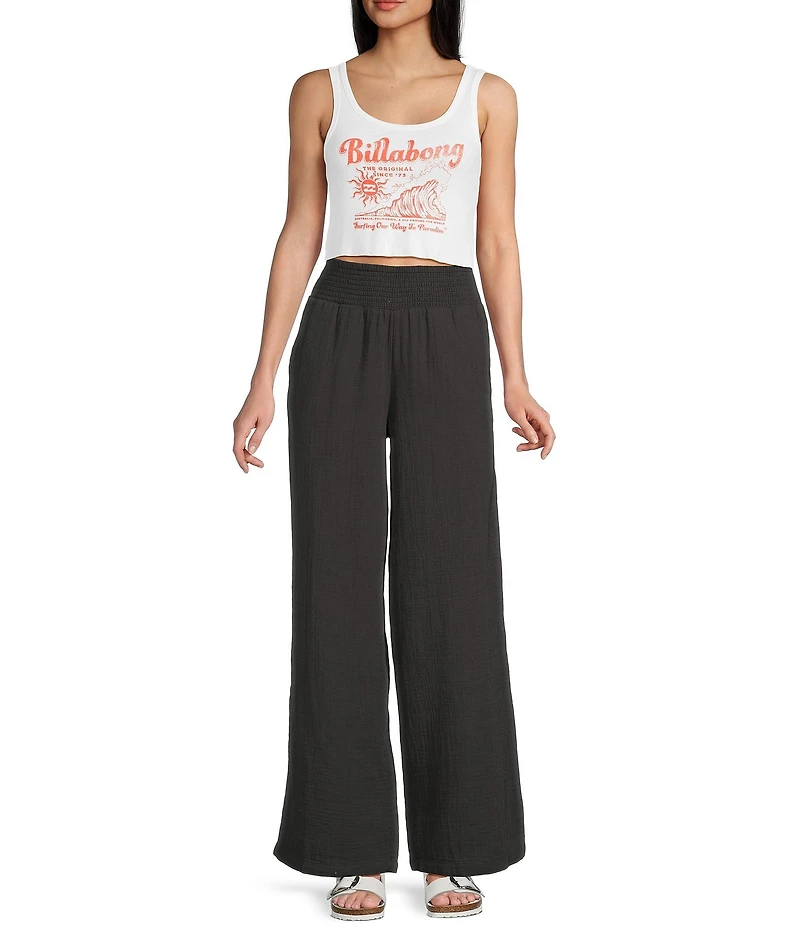 Billabong In My Dreams Sleeveless Cropped Tank Top
