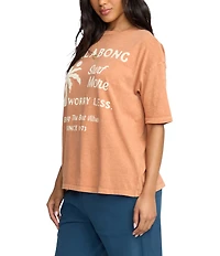 Billabong Jumps In Water Short Sleeve Boyfriend T-Shirt