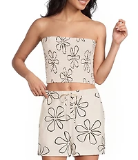 Billabong Keep It Simple Printed Tube Top