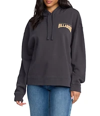 Billabong Keep It Up Sunray Graphic Long Sleeve Brushed Fleece Hoodie