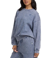 Billabong Kendal Long Sleeve Saltwashed Crew Neck Fleece Sweatshirt