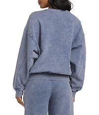 Billabong Kendal Long Sleeve Saltwashed Crew Neck Fleece Sweatshirt