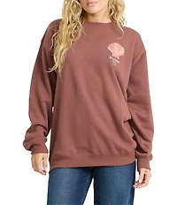 Billabong Light In View Long Sleeve Fleece Sweatshirt
