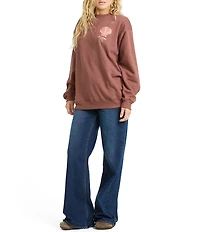Billabong Light In View Long Sleeve Fleece Sweatshirt