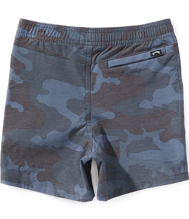 Billabong Little Boys Crossfire Camo Elastic Shorts