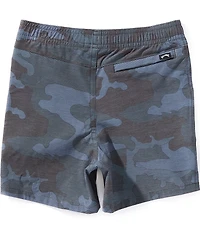 Billabong Little Boys Crossfire Camo Elastic Shorts