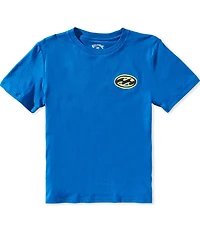 Billabong Little Boys Short Sleeve Bad Dog Pill Wave T-Shirt