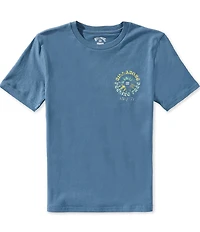 Billabong Little Boys Short Sleeve Psych Frog T-Shirt
