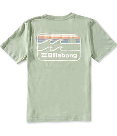 Billabong Little Boys Short Sleeve Runner T-Shirt