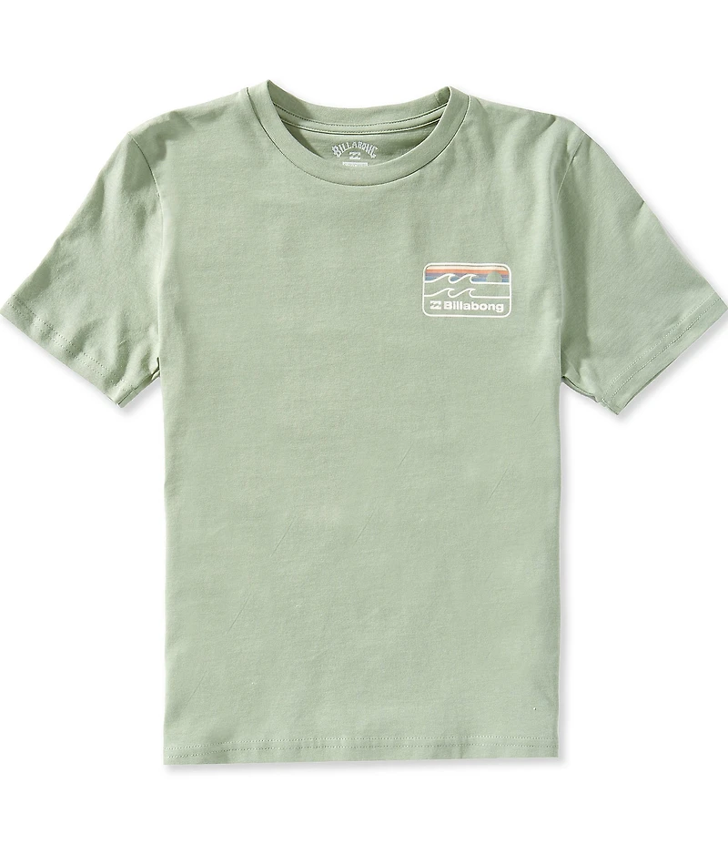 Billabong Little Boys Short Sleeve Runner T-Shirt