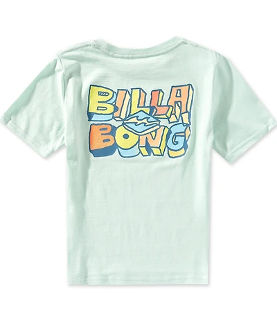 Billabong Little Boys Short Sleeve Wonky T-Shirt