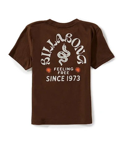 Billabong Little Boys Short Sleeves Coiled T-Shirt