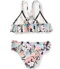 Billabong Little/Big Girls Adjustable Shoulder Sunshine Dream Bikini 2-Piece Set