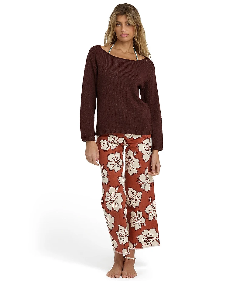 Billabong Long Sleeve Ellipse Knit Sweater