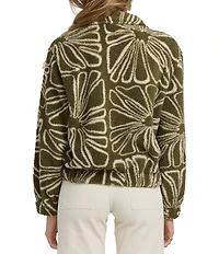 Billabong Long Sleeve First Light Sherpa Center Front Zip Jacket