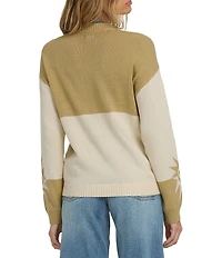 Billabong Long Sleeve Graphic Reverse Heat Sweater