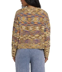 Billabong Long Sleeve Malibu Creek Printed Sweater