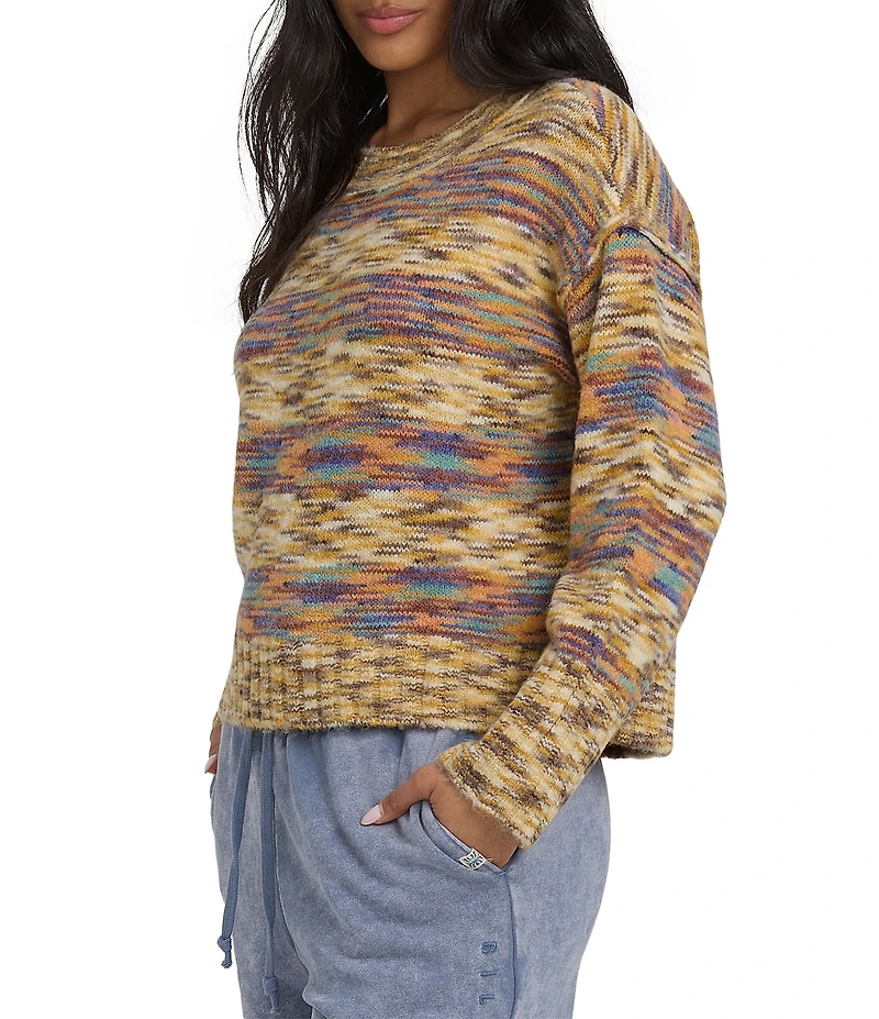 Billabong Long Sleeve Malibu Creek Printed Sweater