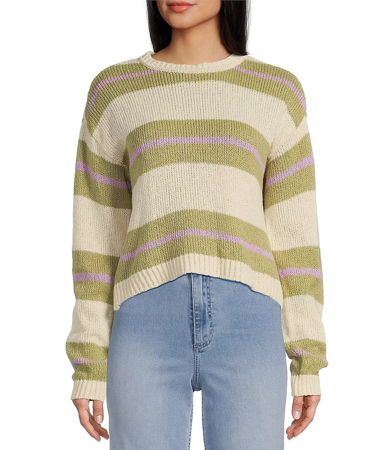 Billabong Make It Waves Striped Sweater