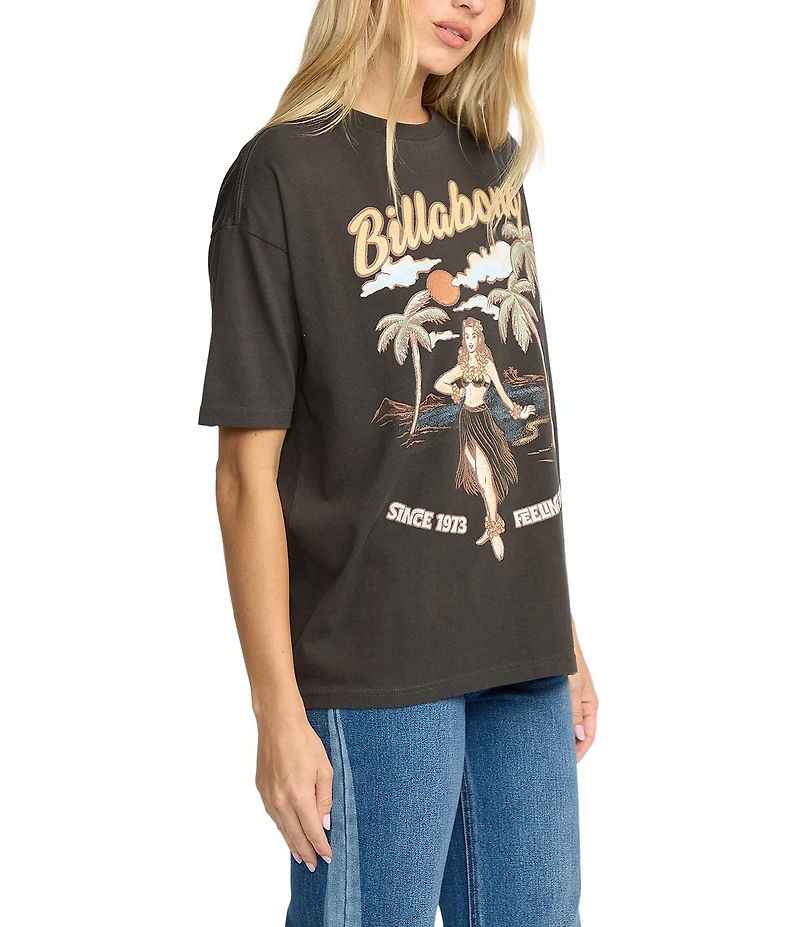 Billabong My Sunny Girl Short Sleeve Boyfriend T-Shirt