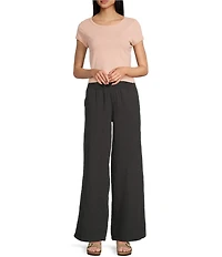 Billabong New Waves High Rise Relaxed Gauze Pants
