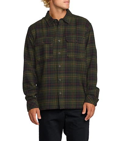 Billabong Offshore Long Sleeve Plaid Flannel Shirt