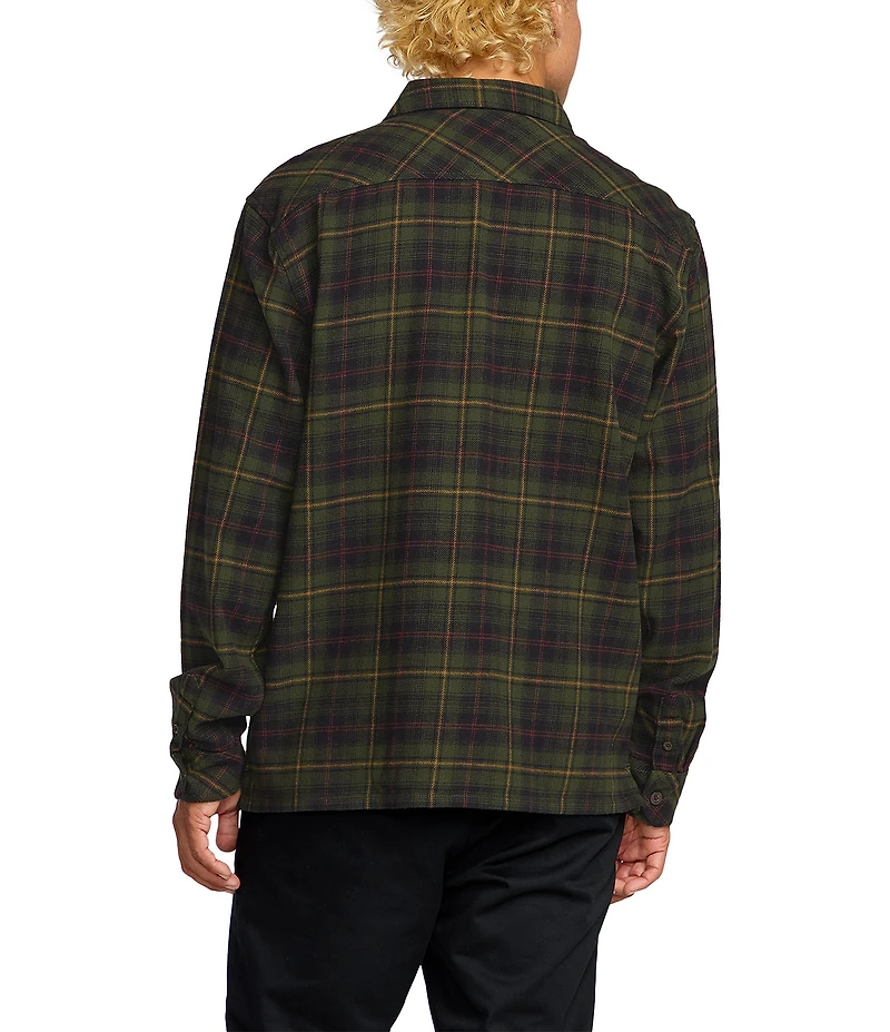 Billabong Offshore Long Sleeve Plaid Flannel Shirt