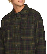 Billabong Offshore Long Sleeve Plaid Flannel Shirt