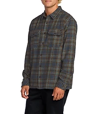 Billabong Offshore Long Sleeve Plaid Flannel Shirt