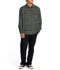 Billabong Offshore Long Sleeve Plaid Flannel Shirt