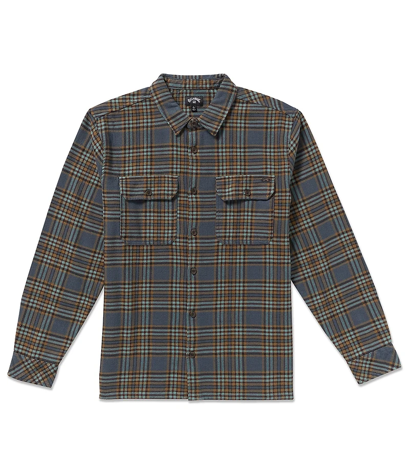 Billabong Offshore Long Sleeve Plaid Flannel Shirt