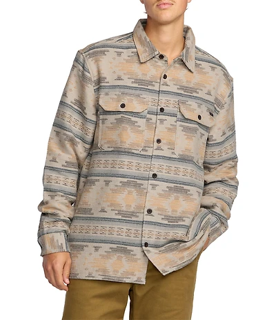 Billabong Offshore Long Sleeve Plaid Flannel Shirt