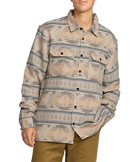 Billabong Offshore Long Sleeve Plaid Flannel Shirt