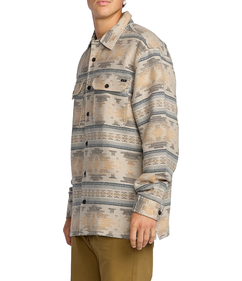 Billabong Offshore Long Sleeve Plaid Flannel Shirt