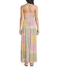Billabong One Day Sleeveless Printed Maxi Dress