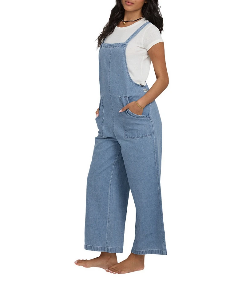 Billabong Pacific Time Denim Overalls