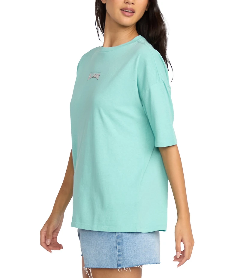 Billabong Reach For Sunshine Short Sleeve Boyfriend T-Shirt