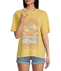 Billabong Seasons Of The Sol Graphic Oversized T-Shirt