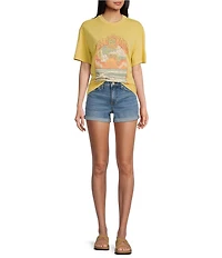 Billabong Seasons Of The Sol Graphic Oversized T-Shirt