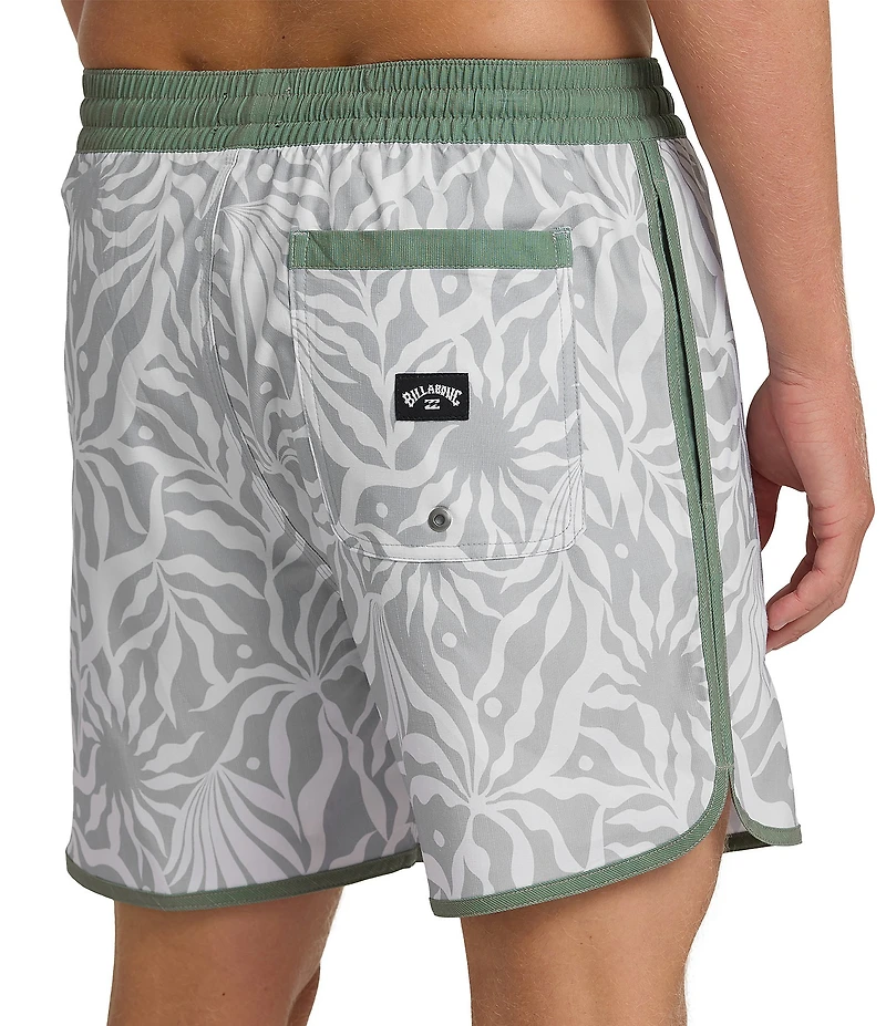 Billabong Seventy Three Printed 16#double; Board Shorts