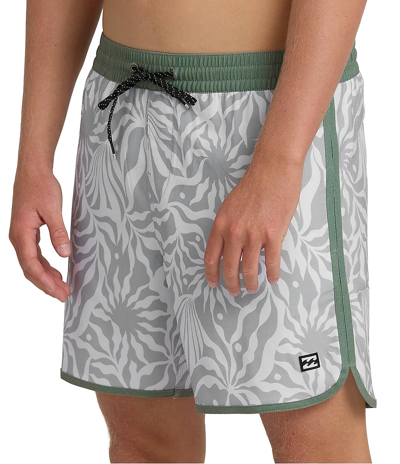 Billabong Seventy Three Printed 16#double; Board Shorts