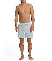 Billabong Seventy Three Tropical Print 16#double; Board Shorts