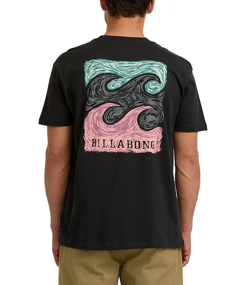 Billabong Short Sleeve Crayon Wave Premium T-Shirt