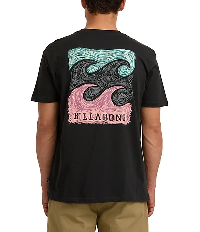 Billabong Short Sleeve Crayon Wave Premium T-Shirt