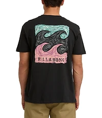 Billabong Short Sleeve Crayon Wave Premium T-Shirt