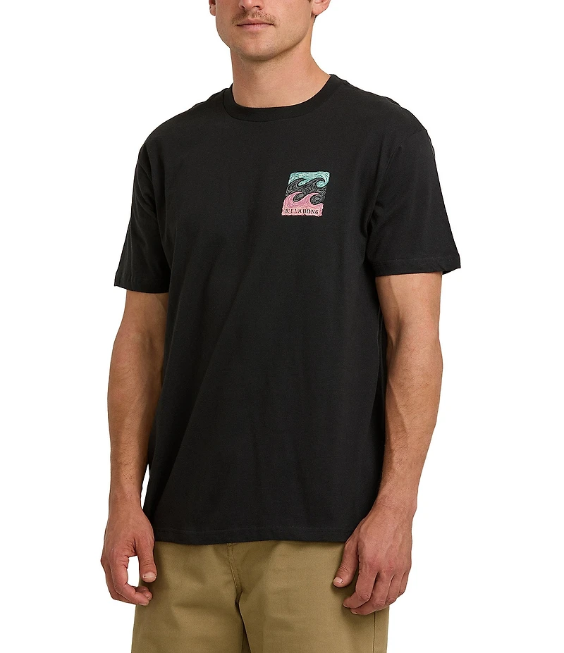 Billabong Short Sleeve Crayon Wave Premium T-Shirt